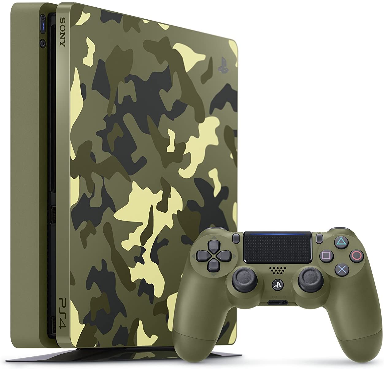 PlayStation 4 Slim Console - Call of Duty: WWII Limited Edition Bundle - 1TB [PlayStation 4 System] PlayStation 4 Hardware Sony