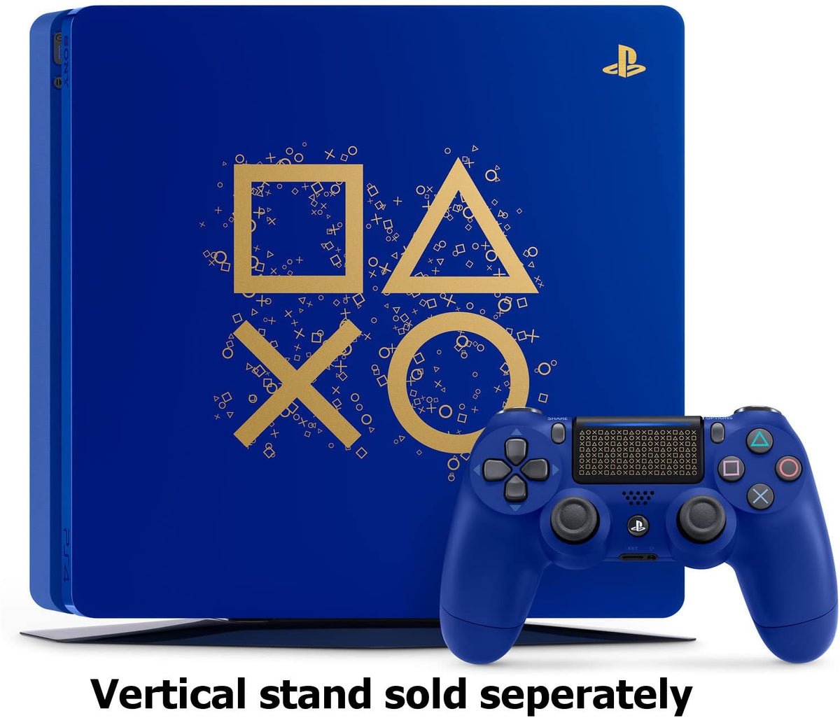 Sony PlayStation 4 Slim Console - Days of Play Limited Edition Bundle - Blue - 1TB [PlayStation 4 System] PlayStation 4 Hardware Sony