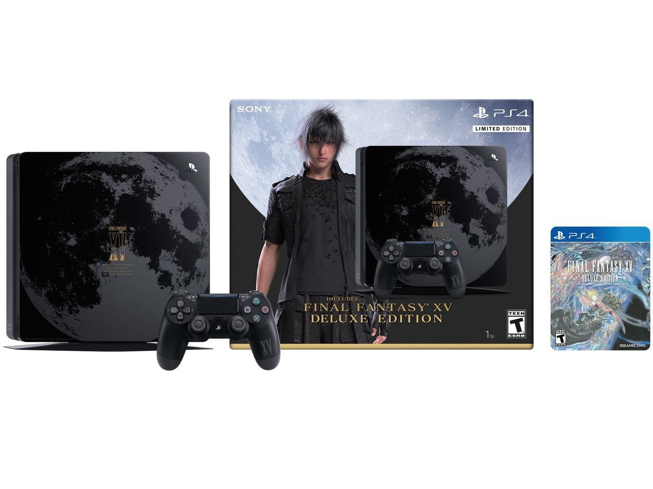 Sony PlayStation 4 Slim Console - Final Fantasy XV Limited Edition Bundle - 1TB [PlayStation 4 System] PlayStation 4 Hardware Sony