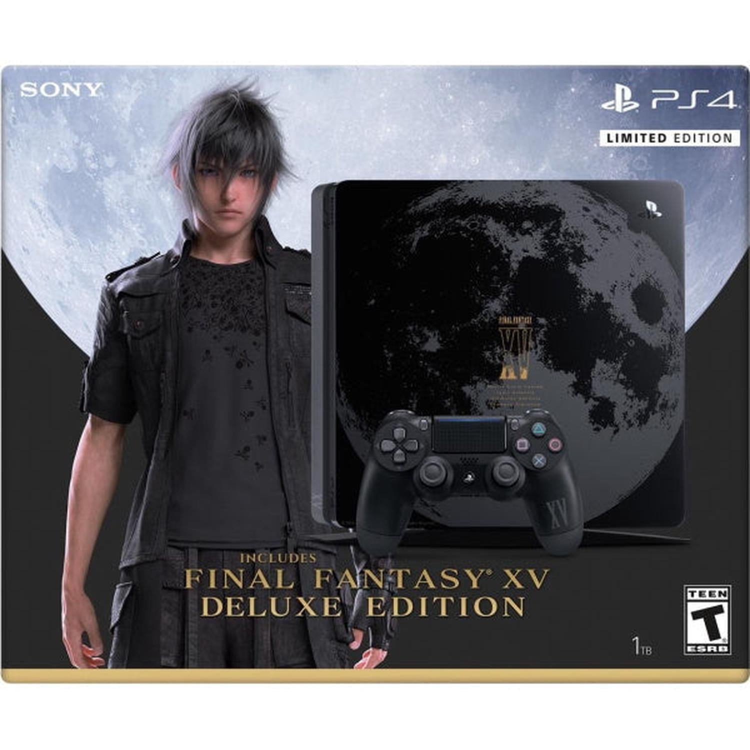 Sony PlayStation 4 Slim Console - Final Fantasy XV Limited Edition Bundle - 1TB [PlayStation 4 System] PlayStation 4 Hardware Sony