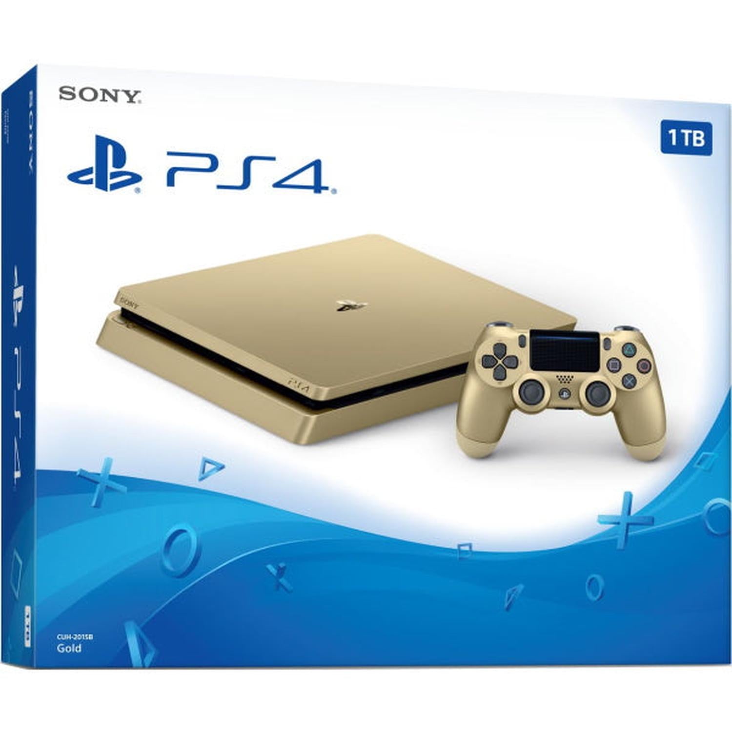 PlayStation 4 Slim System Console 1TB - Limited Edition Gold PlayStation 4 Hardware Sony