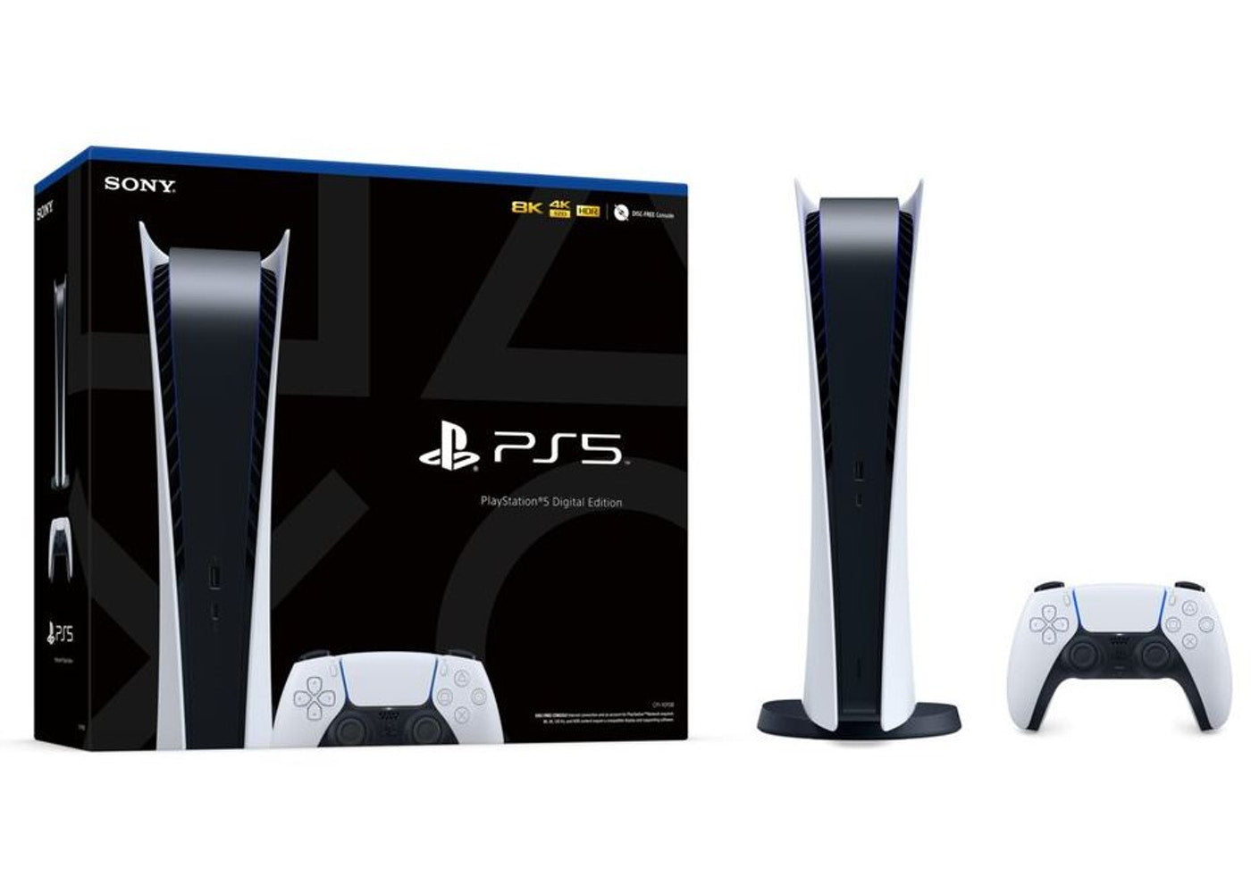 Sony PlayStation 5 Console - Digital Edition [PlayStation 5 System] PlayStation 5 Hardware Sony