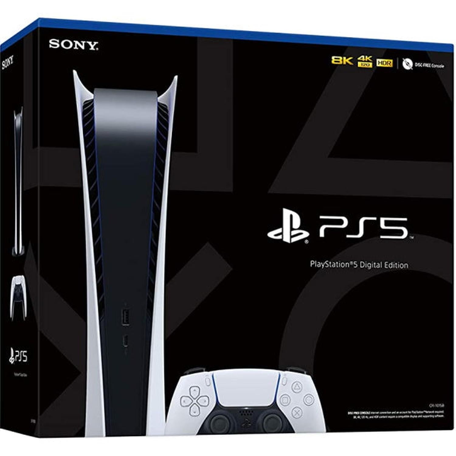 Sony PlayStation 5 Console - Digital Edition [PlayStation 5 System] PlayStation 5 Hardware Sony
