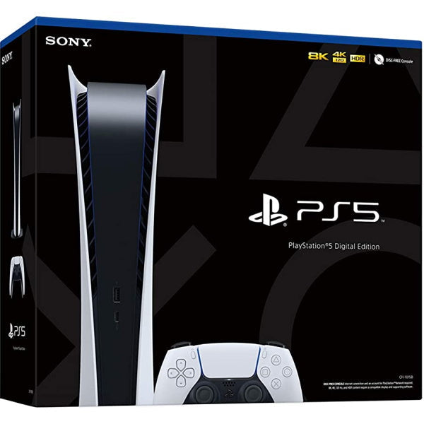 Sony PlayStation 5 Console - Digital Edition - 825GB [PlayStation 5 System] PlayStation 5 Hardware Sony