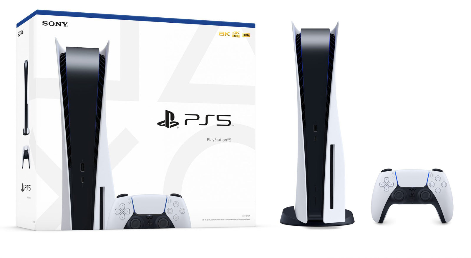 Sony PlayStation 5 Console - Disc Edition [PlayStation 5 System] PlayStation 5 Hardware Sony