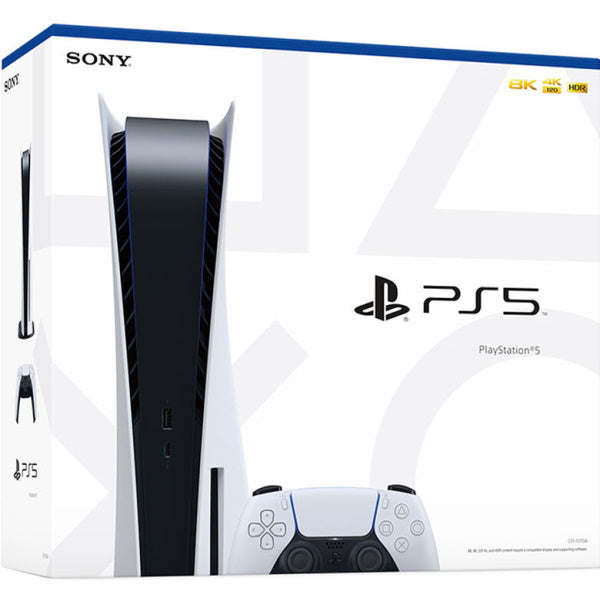 Sony PlayStation 5 Console - Disc Edition [PlayStation 5 System] PlayStation 5 Hardware Sony