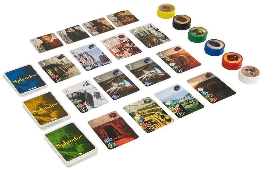 Splendor [Board Game, 2-4 Players] Board Game Asmodee   