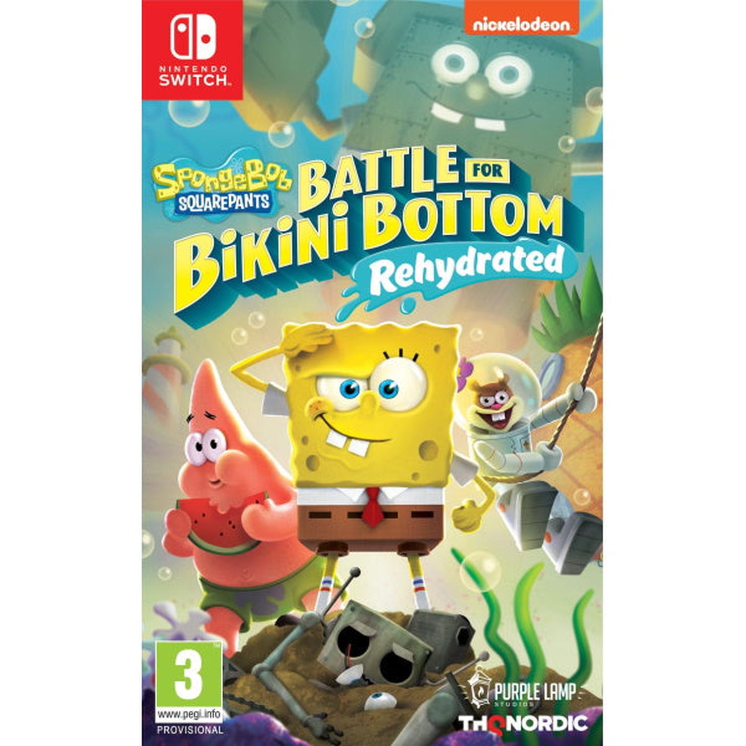 SpongeBob SquarePants: Battle for Bikini Bottom - Rehydrated [Nintendo Switch] Nintendo Switch Video Game THQ Nordic   