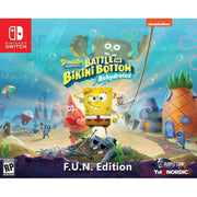 SpongeBob SquarePants: Battle for Bikini Bottom - Rehydrated -  F.U.N. Edition [Nintendo Switch] Nintendo Switch Video Game THQ Nordic   