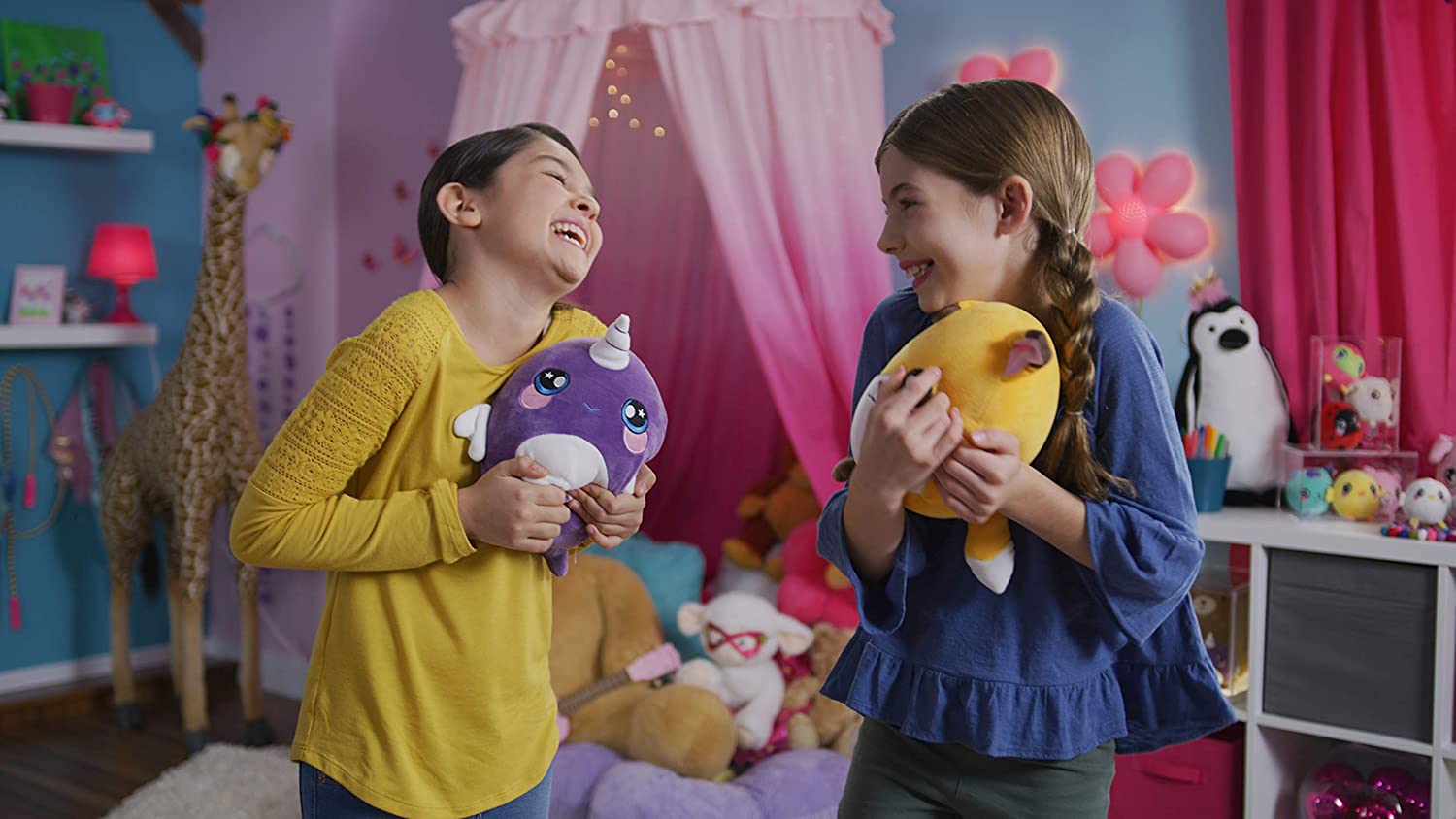 Squeezamals Scented Deluxe Plush - Pink Lady Bug Plushies Squeezamals