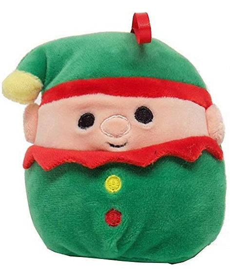 Squishy SquooShems Squishmallows: 6-Pack Holiday Ornament Mini Plush Set Plushies Kellytoy