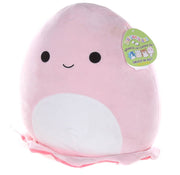 Squishy SquooShems Squishmallows - Jayda 16 " Plush Pink Jellyfish Pillow Plushies Kellytoy