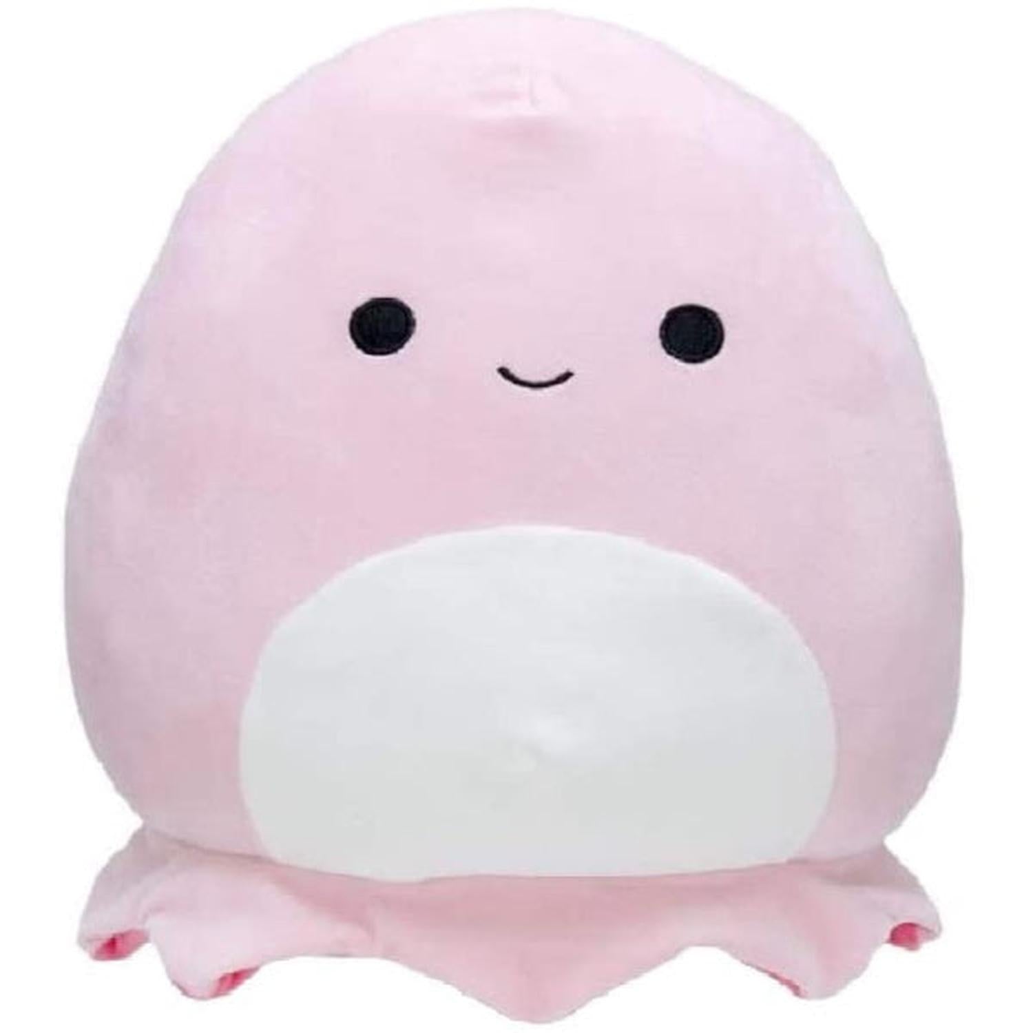 Squishy SquooShems Squishmallows - Jayda 16 " Plush Pink Jellyfish Pillow Plushies Kellytoy