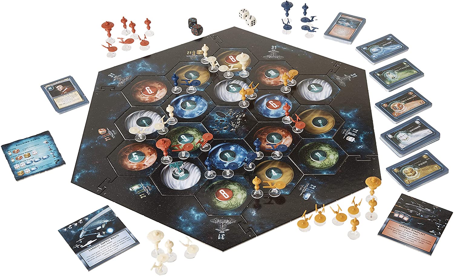 Star Trek: Catan [Board Game, 3-4 Players] Board Game Mayfair Games   