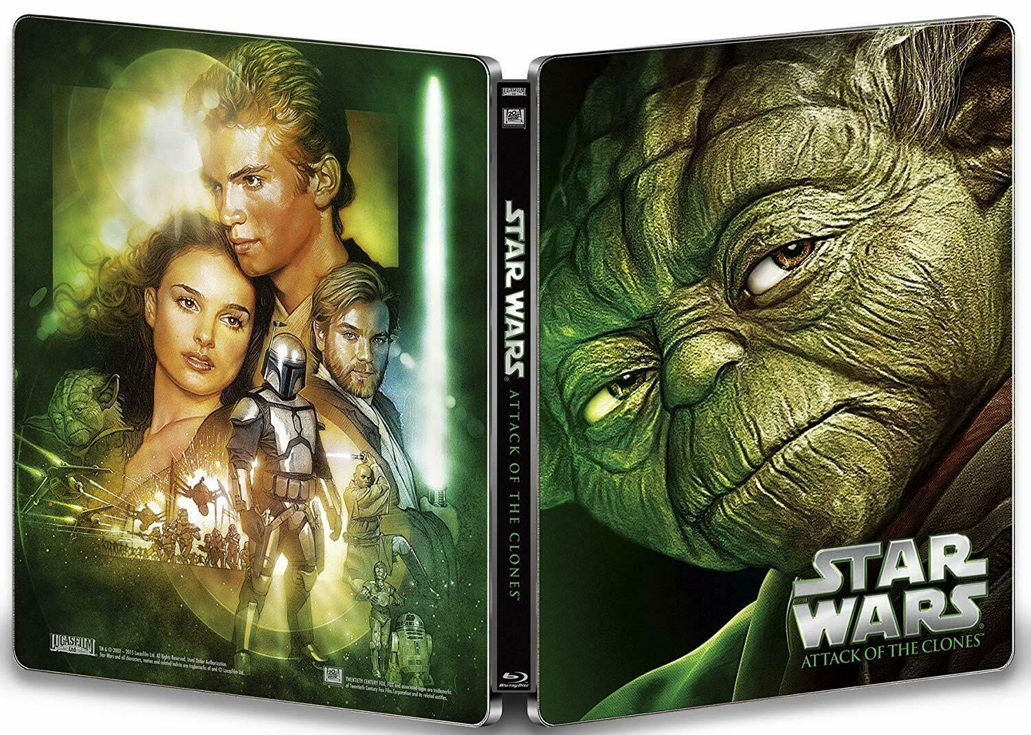 Star Wars: Episodes 1-6 - Limited Edition SteelBook Combo [Blu-ray] DVDs & Blu-Rays Disney   