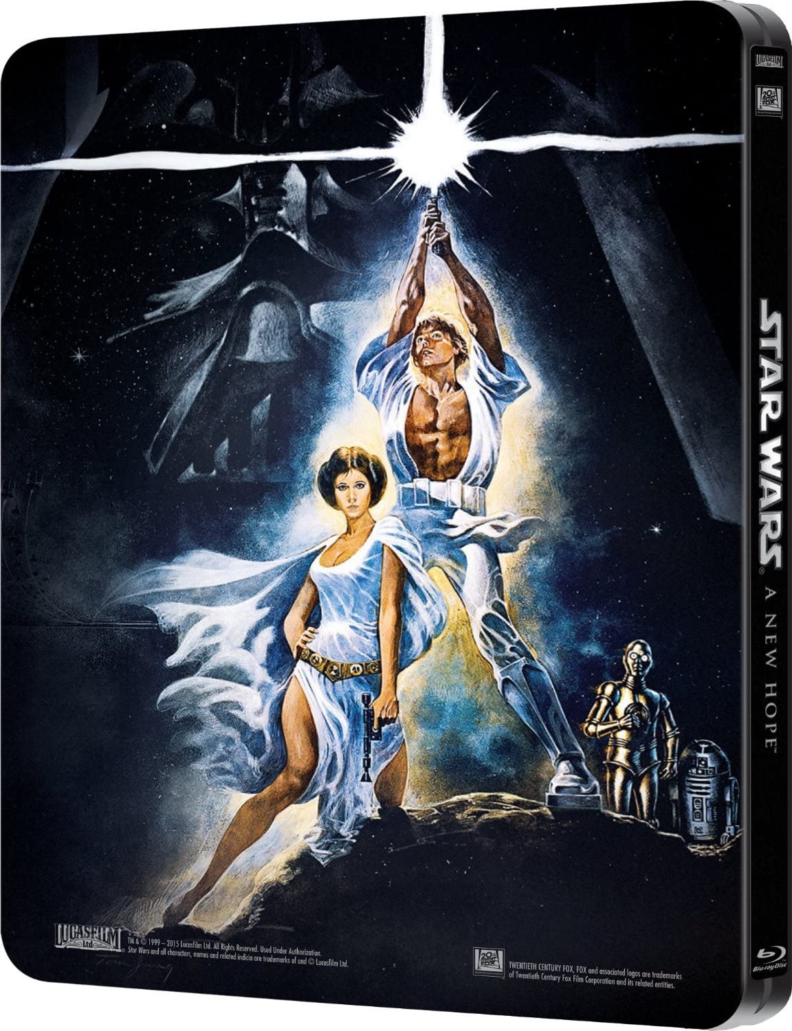 Star Wars: Episodes 1-6 - Limited Edition SteelBook Combo [Blu-ray] DVDs & Blu-Rays Disney   