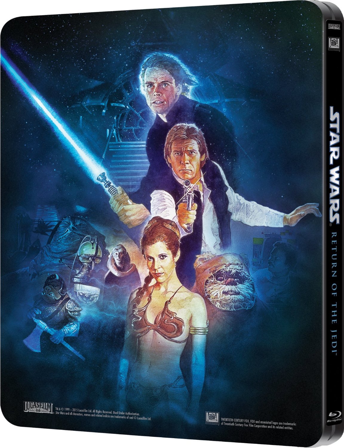 Star Wars: Episodes 1-6 - Limited Edition SteelBook Combo [Blu-ray] DVDs & Blu-Rays Disney   