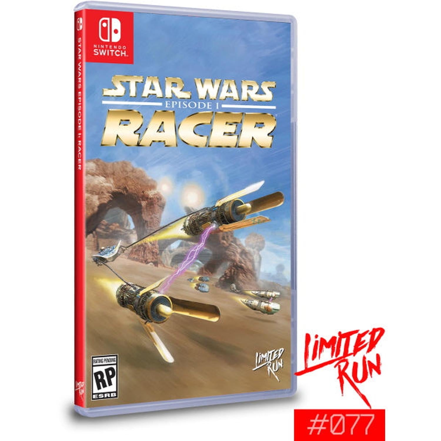 Star Wars Episode I: Racer - Limited Run #077 [Nintendo Switch] Nintendo Switch Video Game Limited Run Games   