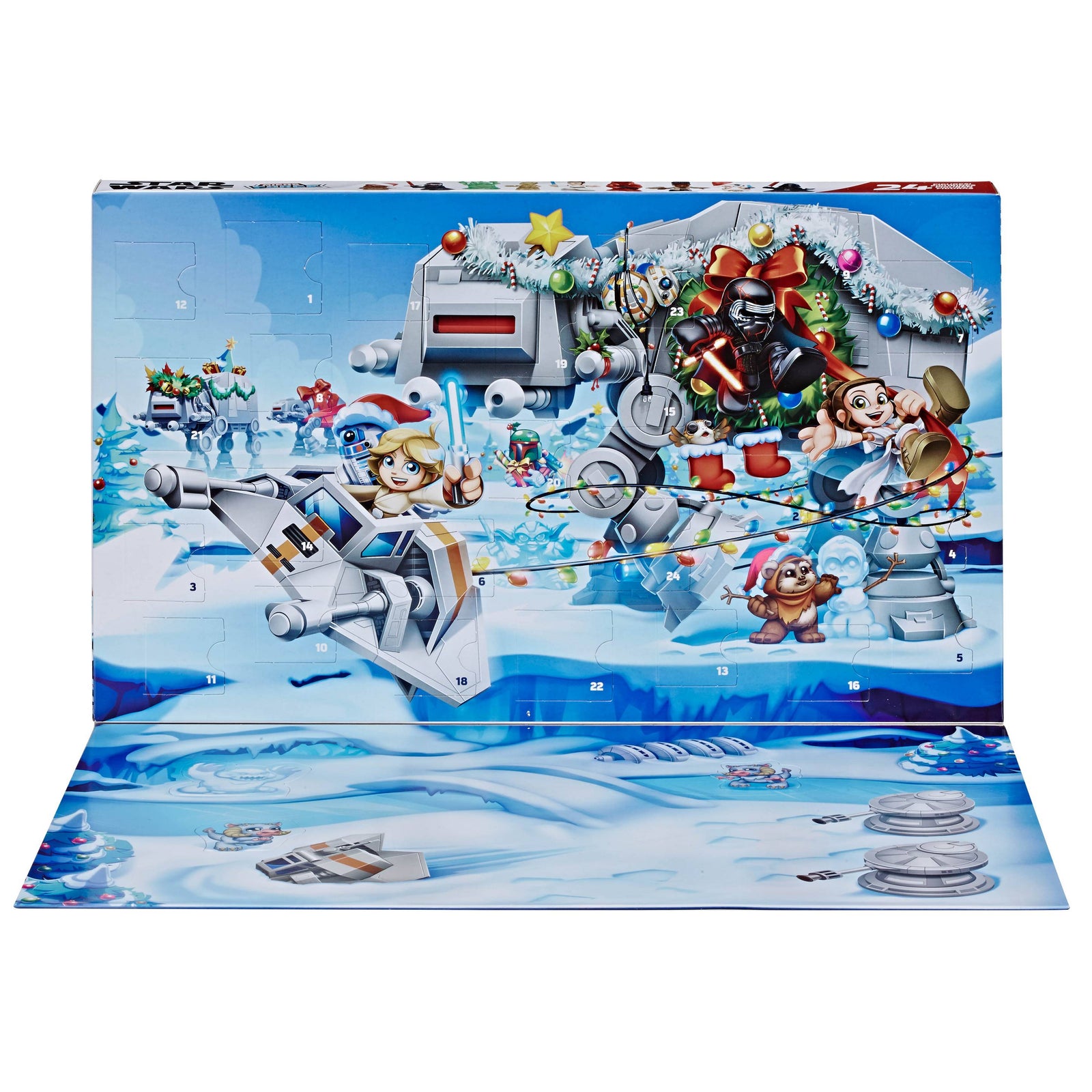 Star Wars Micro Force Advent Calender Toys & Games Hasbro