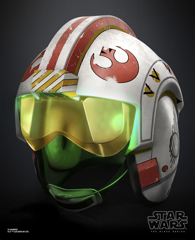 Star Wars: The Black Series - Luke Skywalker Battle Simulation Helmet Toys & Games Disney