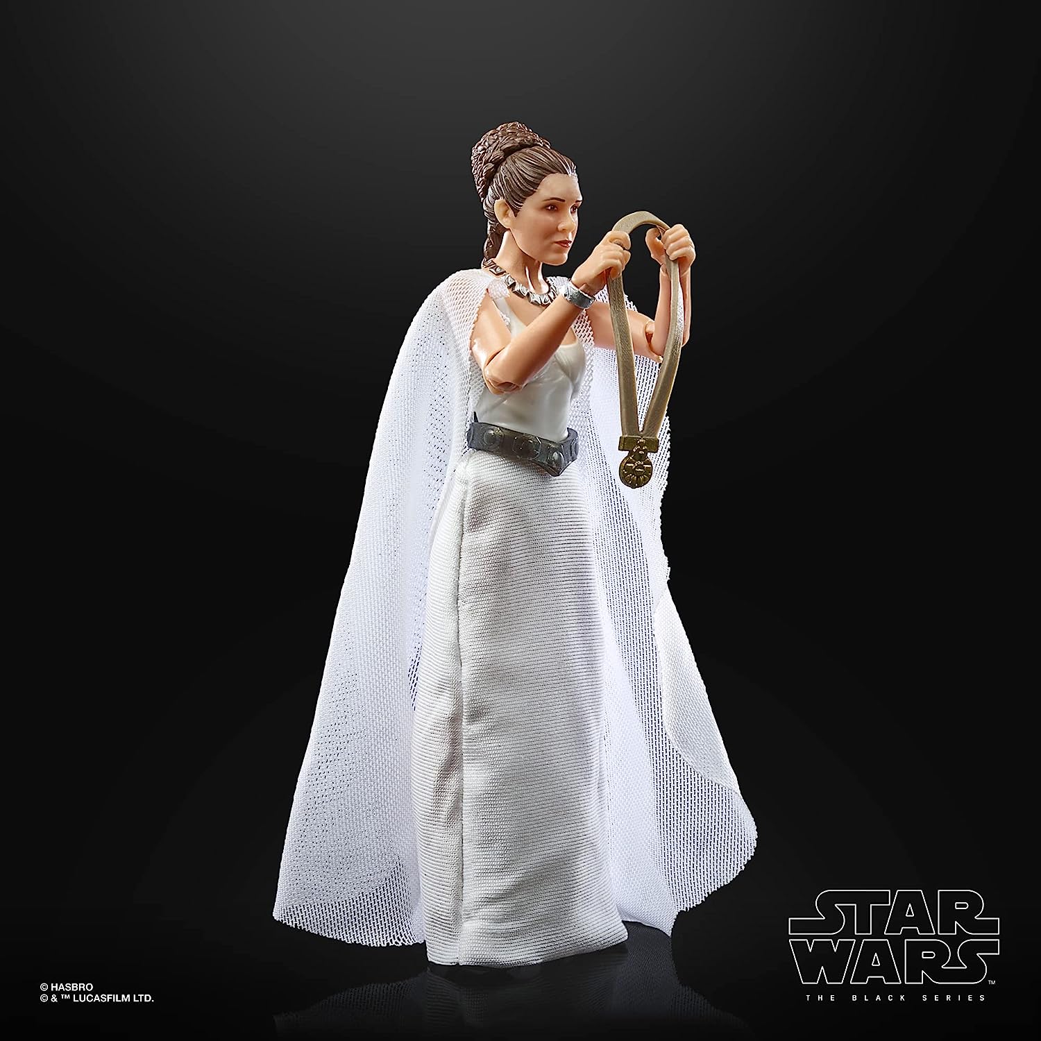 Star Wars: The Black Series - Princess Leia Organa (Yavin 4) 6" Collectible Action Figure Toys & Games Hasbro