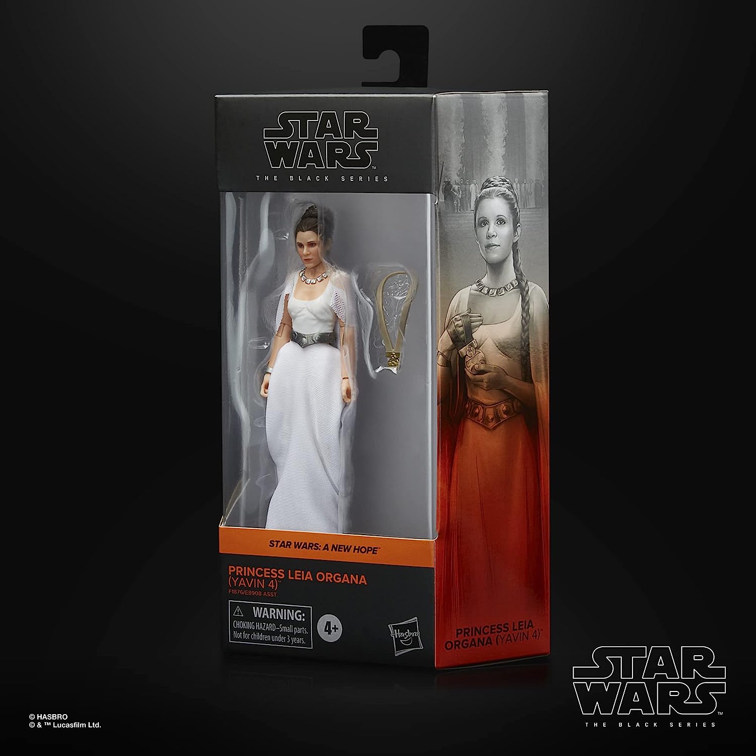 Star Wars: The Black Series - Princess Leia Organa (Yavin 4) 6" Collectible Action Figure Toys & Games Hasbro