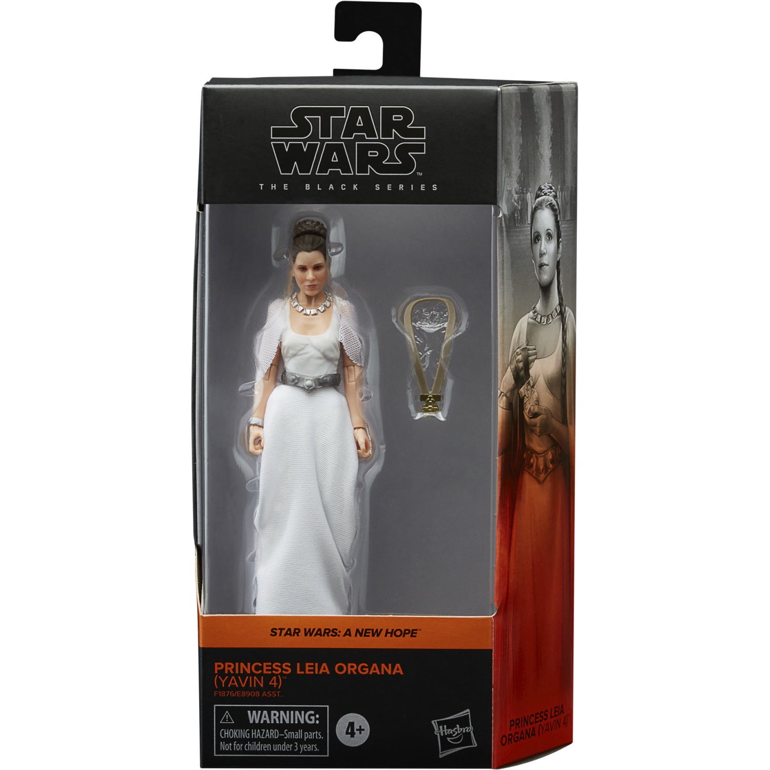 Star Wars: The Black Series - Princess Leia Organa (Yavin 4) 6" Collectible Action Figure Toys & Games Hasbro
