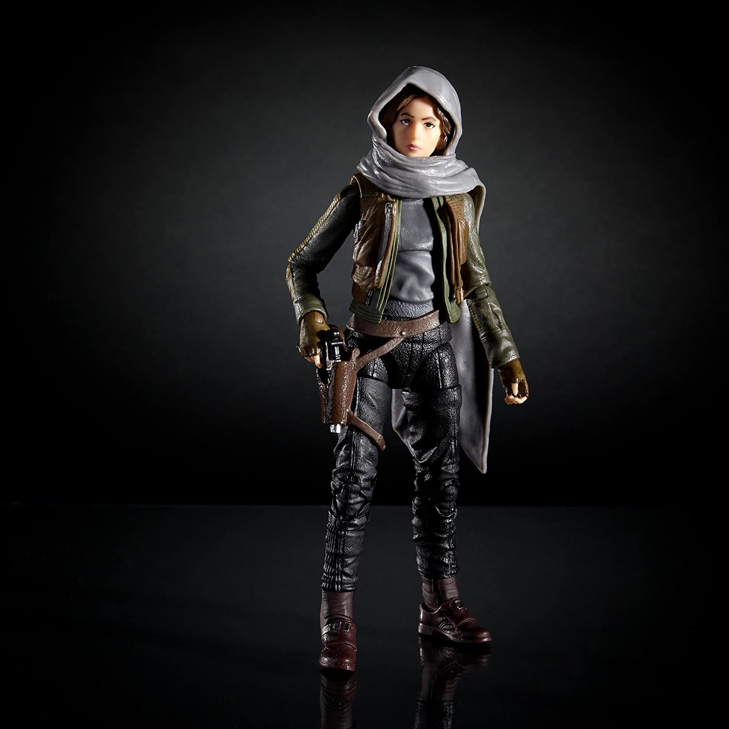 Star Wars: The Black Series - Rogue One Sergeant Jyn Erso 6" Collectible Action Figure Toys & Games Disney