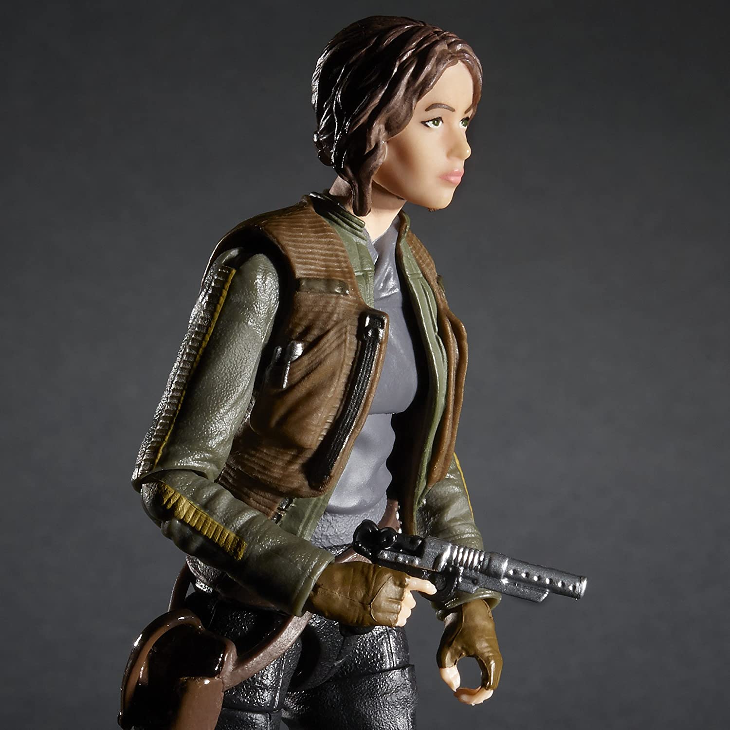 Star Wars: The Black Series - Rogue One Sergeant Jyn Erso 6" Collectible Action Figure Toys & Games Disney