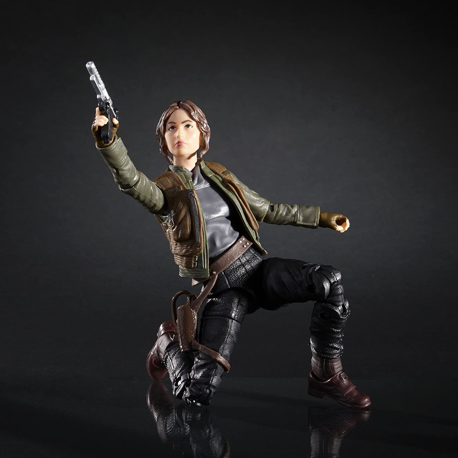 Star Wars: The Black Series - Rogue One Sergeant Jyn Erso 6" Collectible Action Figure Toys & Games Disney