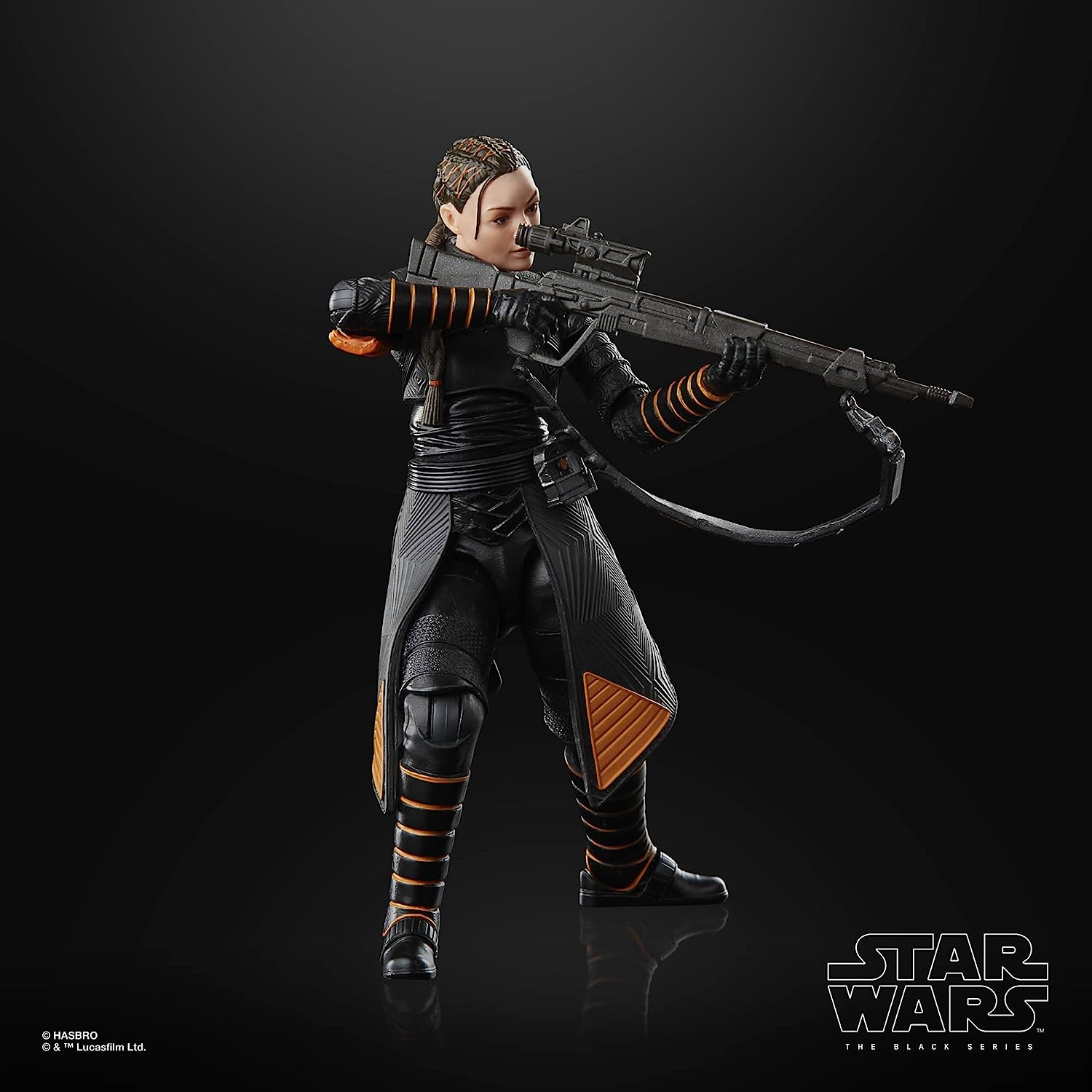 Star Wars: The Black Series - The Book of Boba Fett Fennec Shand 6" Collectible Action Figure Toys & Games Hasbro