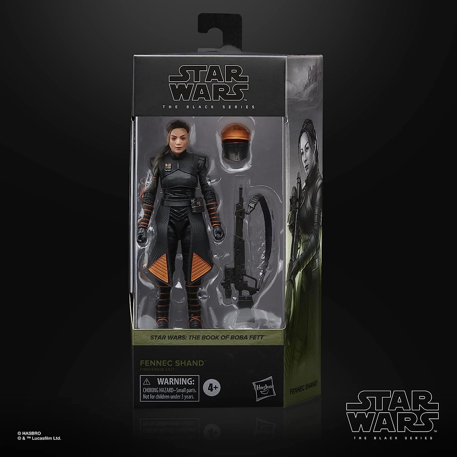 Star Wars: The Black Series - The Book of Boba Fett Fennec Shand 6" Collectible Action Figure Toys & Games Hasbro