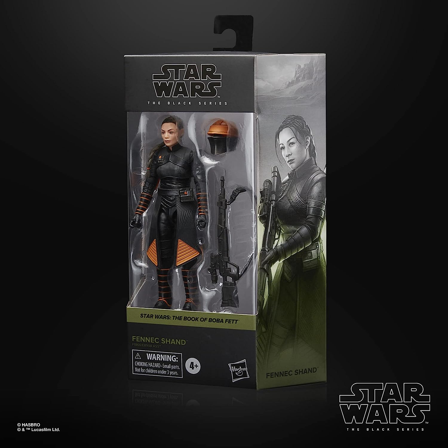 Star Wars: The Black Series - The Book of Boba Fett Fennec Shand 6" Collectible Action Figure Toys & Games Hasbro