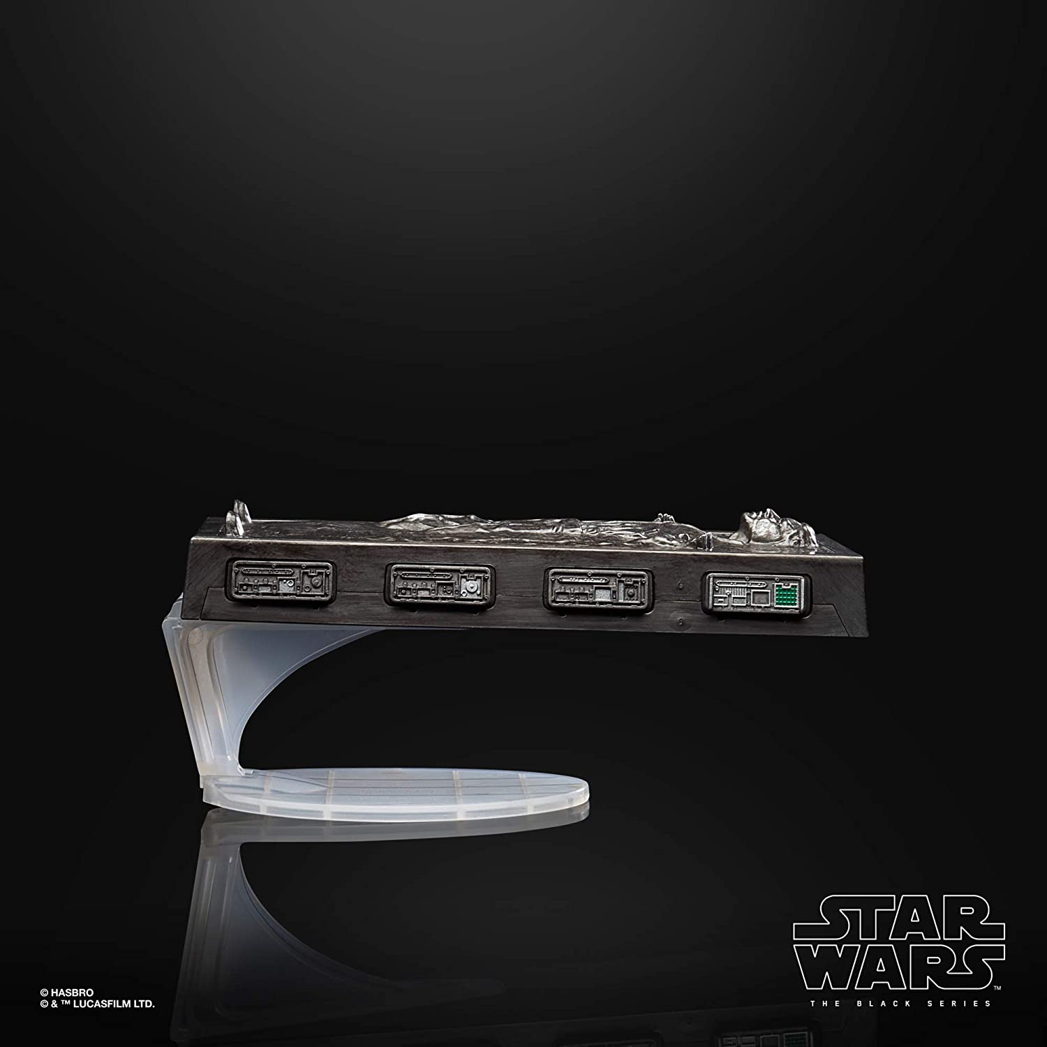Star Wars: The Black Series - The Empire Strikes Back 40th Anniversary Han Solo (Carbonite) 6" Collectible Action Figure Toys & Games Disney