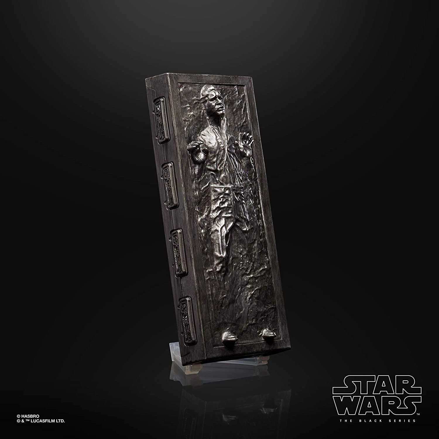 Star Wars: The Black Series - The Empire Strikes Back 40th Anniversary Han Solo (Carbonite) 6" Collectible Action Figure Toys & Games Disney