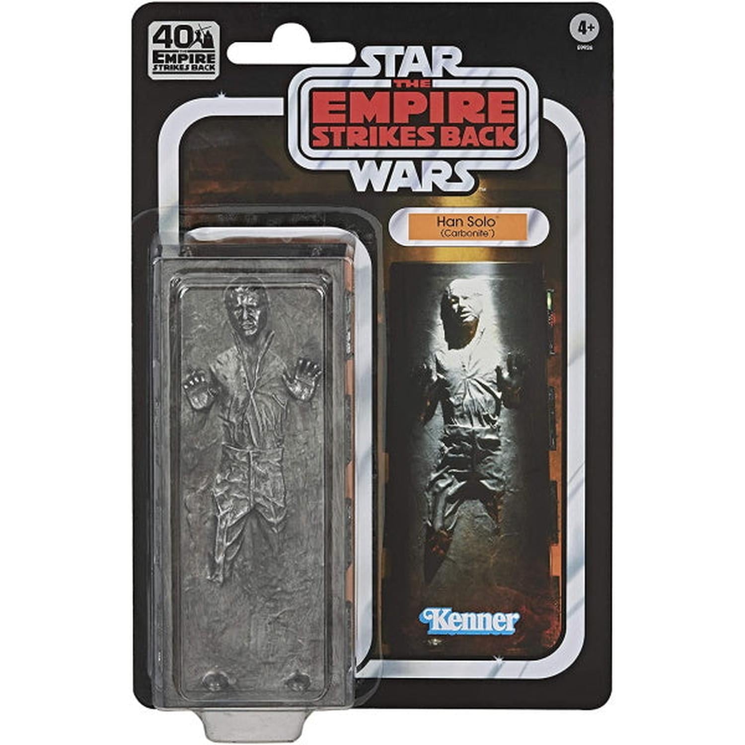 Star Wars: The Black Series - The Empire Strikes Back 40th Anniversary Han Solo (Carbonite) 6" Collectible Action Figure Toys & Games Disney