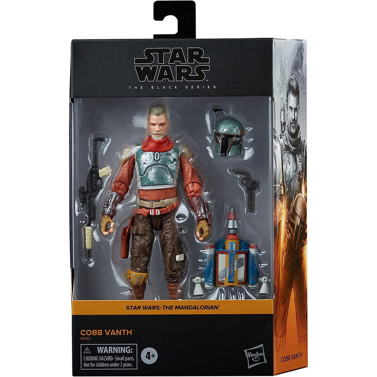 Star Wars: The Black Series - The Mandalorian Cobb Vanth 6" Collectible Action Figure Toys & Games Hasbro