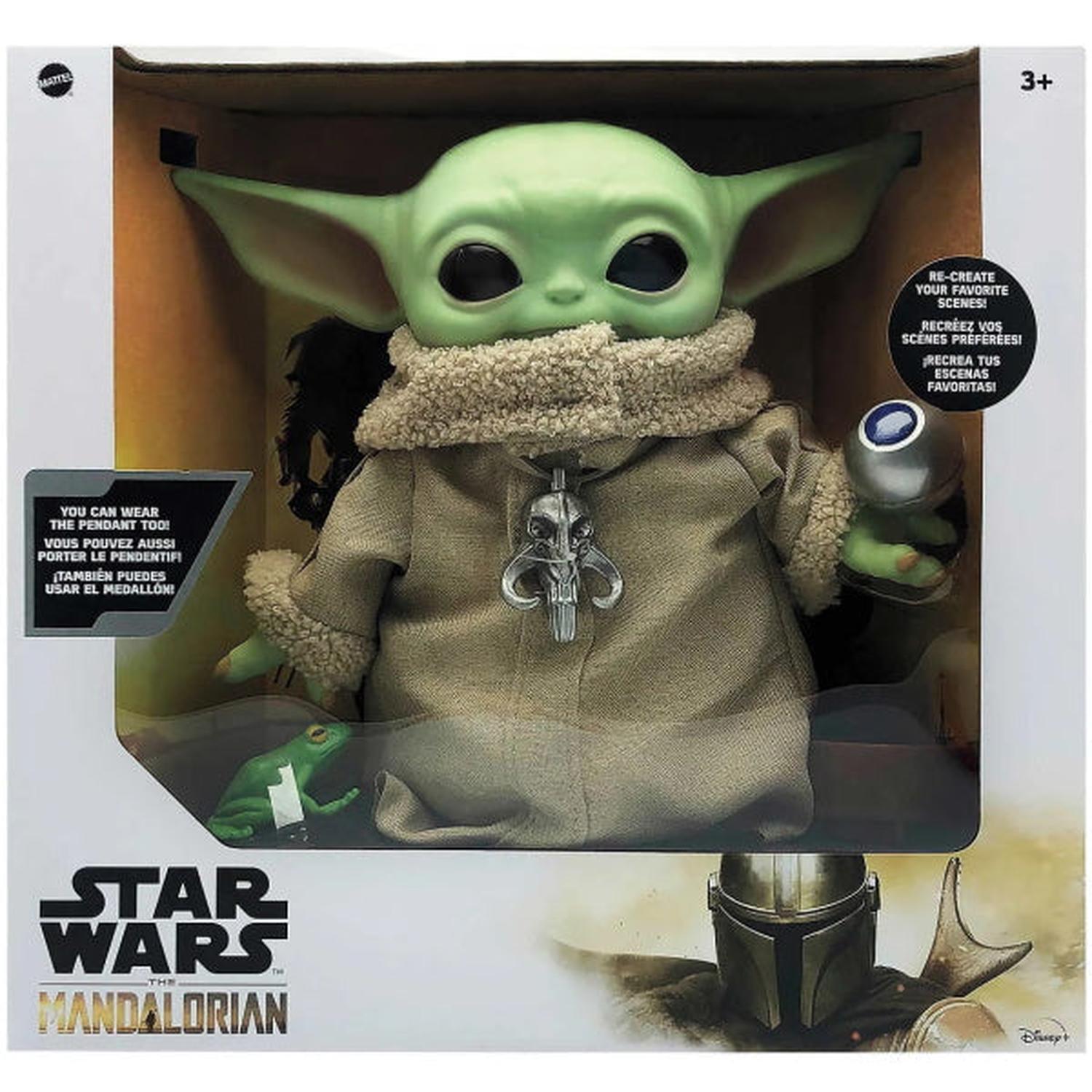 Star Wars: The Mandalorian - The Child (Baby Yoda) 12" Plush Figure w/ Accessories Plushies Mattel