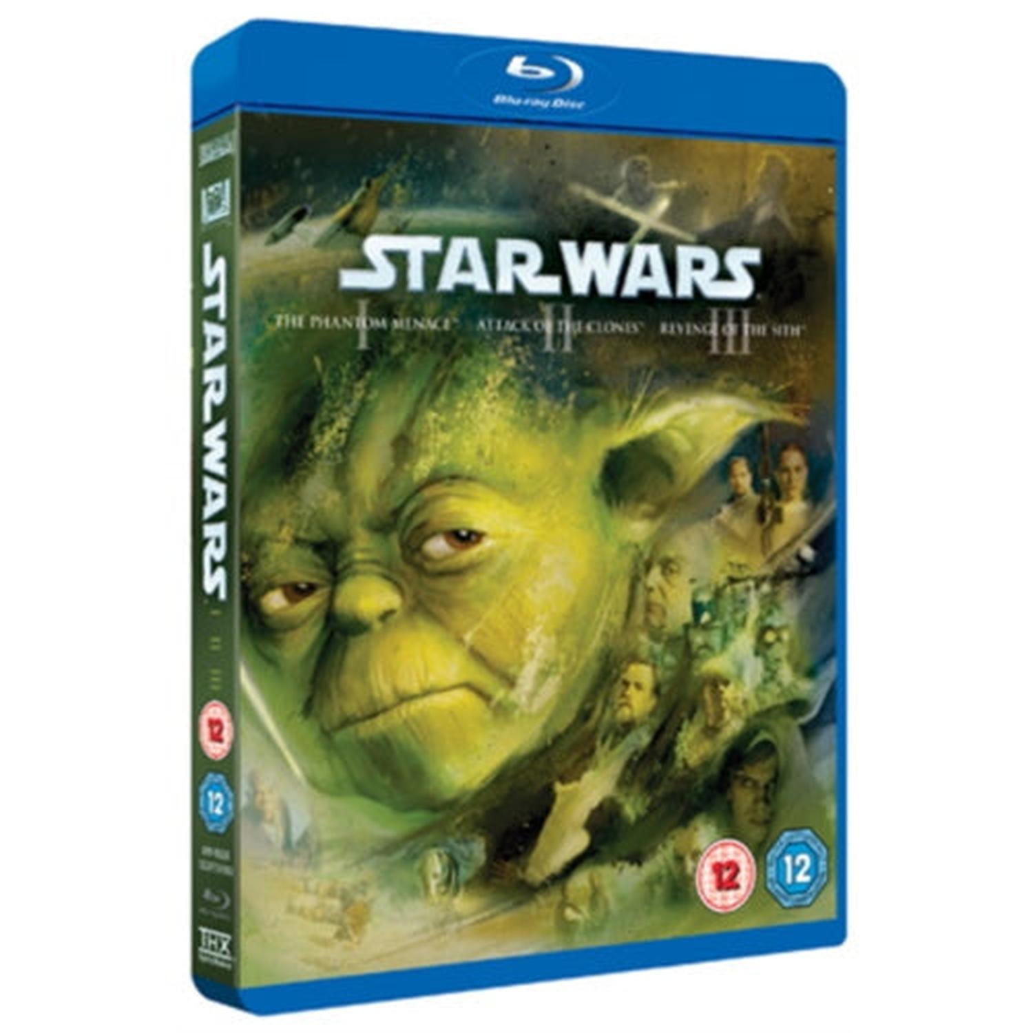 Star Wars: Prequel Trilogy - Episodes I-III [Blu-ray Box Set] DVDs & Blu-Rays Lucasfilm   
