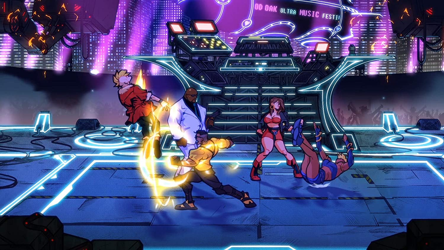Streets of Rage 4 [Xbox One] Xbox One Video Game Merge Games   