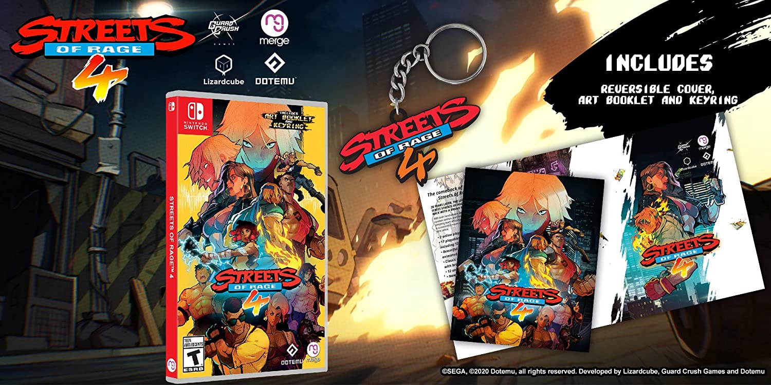 Streets of Rage 4 [Nintendo Switch] Nintendo Switch Video Game Merge Games   