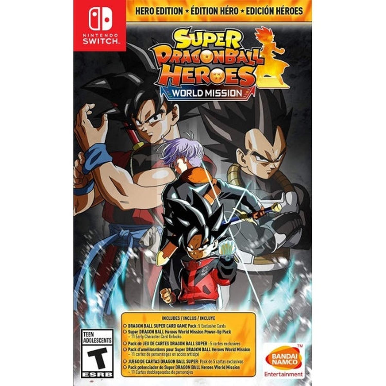 Super Dragon Ball Heroes: World Mission - Hero Edition [Nintendo Switch] Nintendo Switch Video Game Bandai Namco   