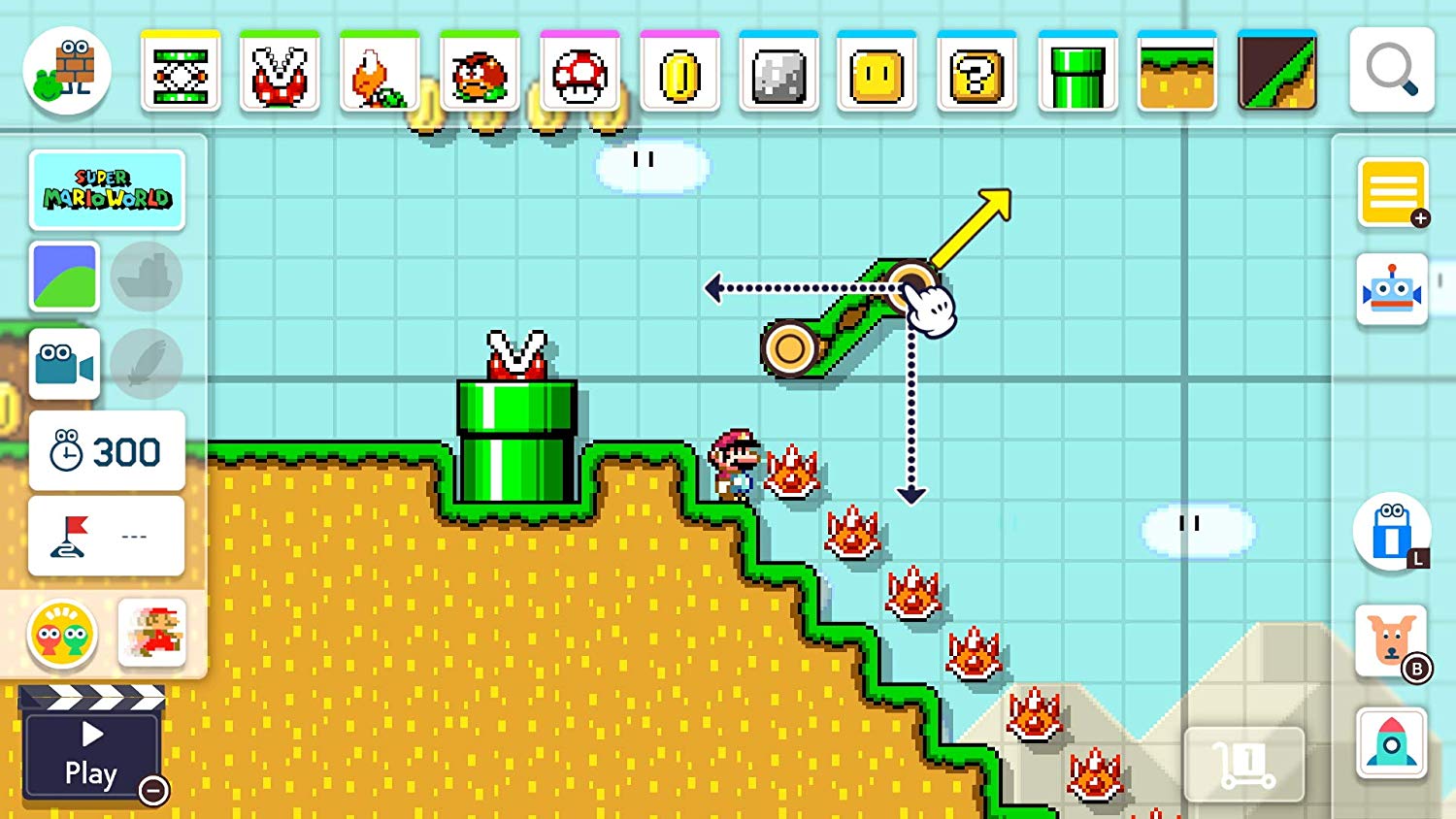 Super Mario Maker 2 [Nintendo Switch] Nintendo Switch Video Game Nintendo   