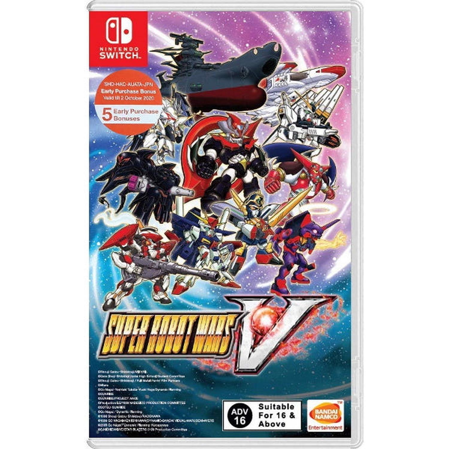 Super Robot Wars V [Nintendo Switch] Nintendo Switch Video Game Bandai Namco   
