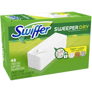 Swiffer Sweeper Dry Sweeping Pad Multi Surface Refills - Unscented -48-Count [House & Home] House & Home P & G   