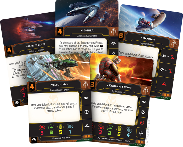 Star Wars: X-Wing Miniatures Game 2.0 - Scum & Villainy Conversion Kit [Board Game, 2 Players] Board Game Fantasy Flight Games   