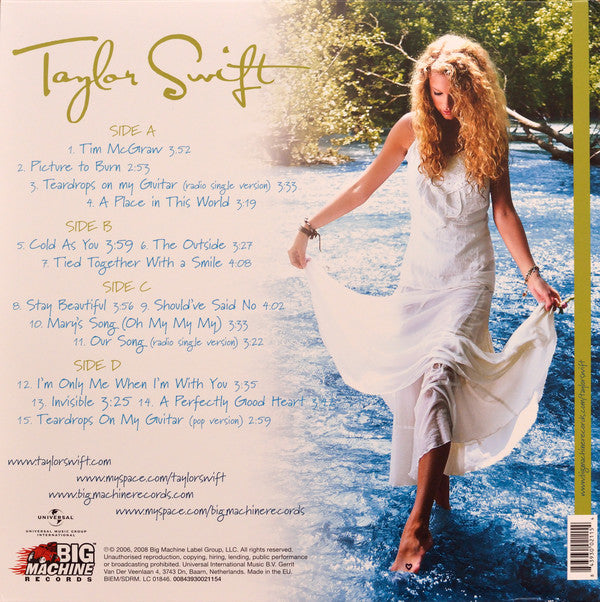 Taylor Swift [Audio Vinyl Music] Audio CD/Vinyl Big Machine Records