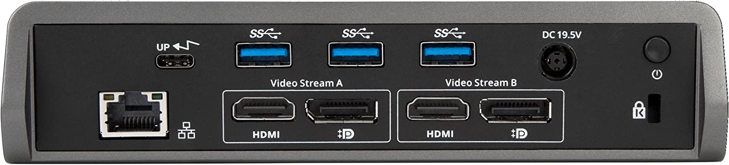 Targus USB-C Universal DV4K Docking Station with 60W Power (DOCK180USZ) [Electronics] Electronics Targus   