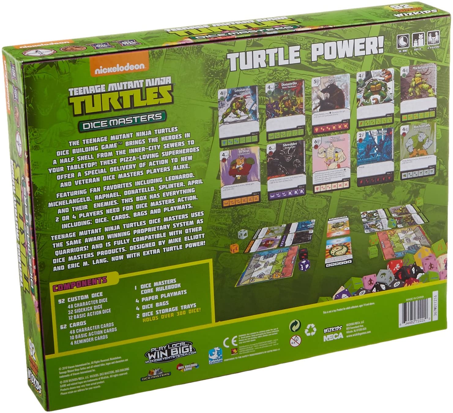 Teenage Mutant Ninja Turtles Dice Masters Box Set [Board Game, 2-4 Players] Board Game WizKids   