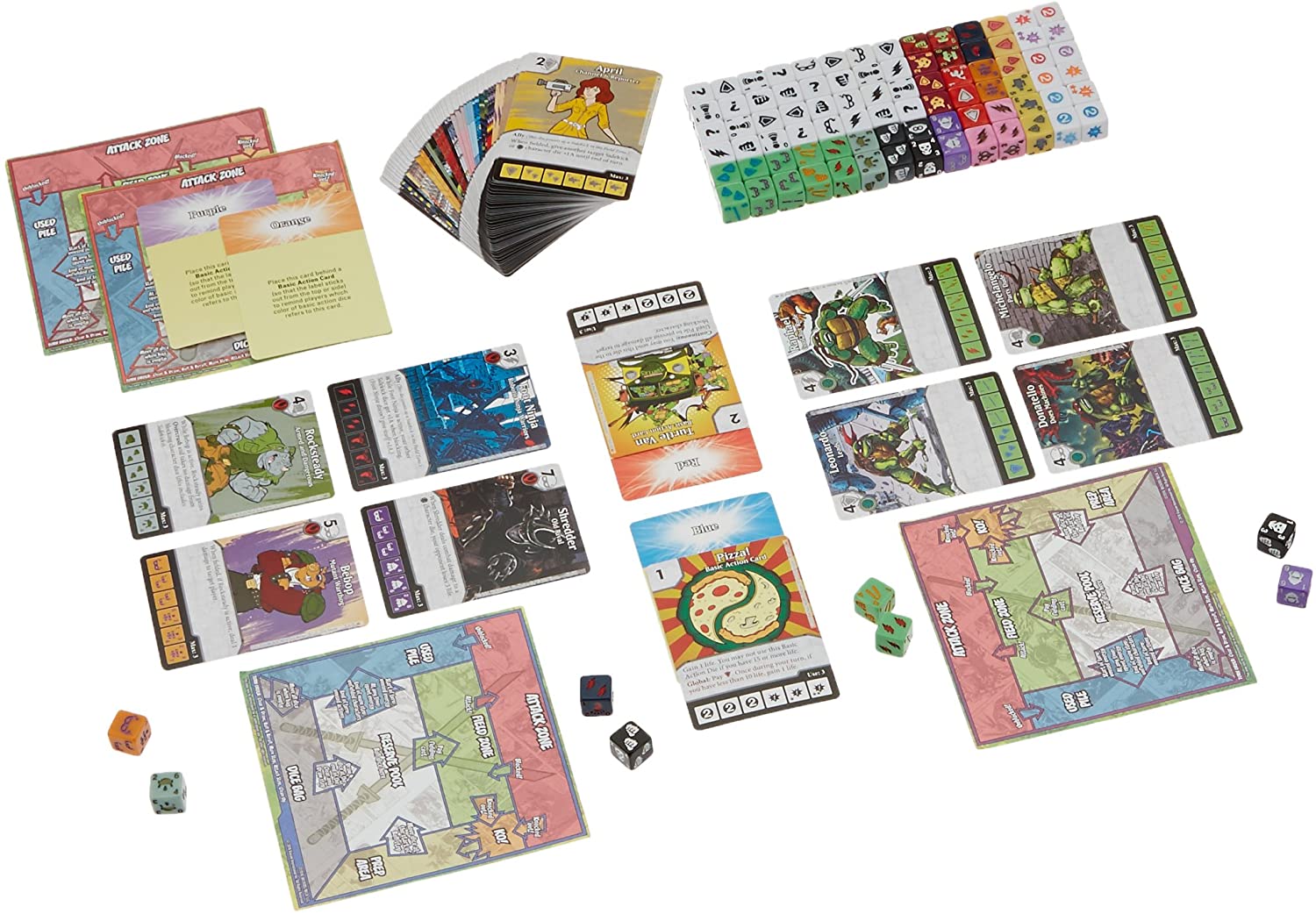 Teenage Mutant Ninja Turtles Dice Masters Box Set [Board Game, 2-4 Players] Board Game WizKids   